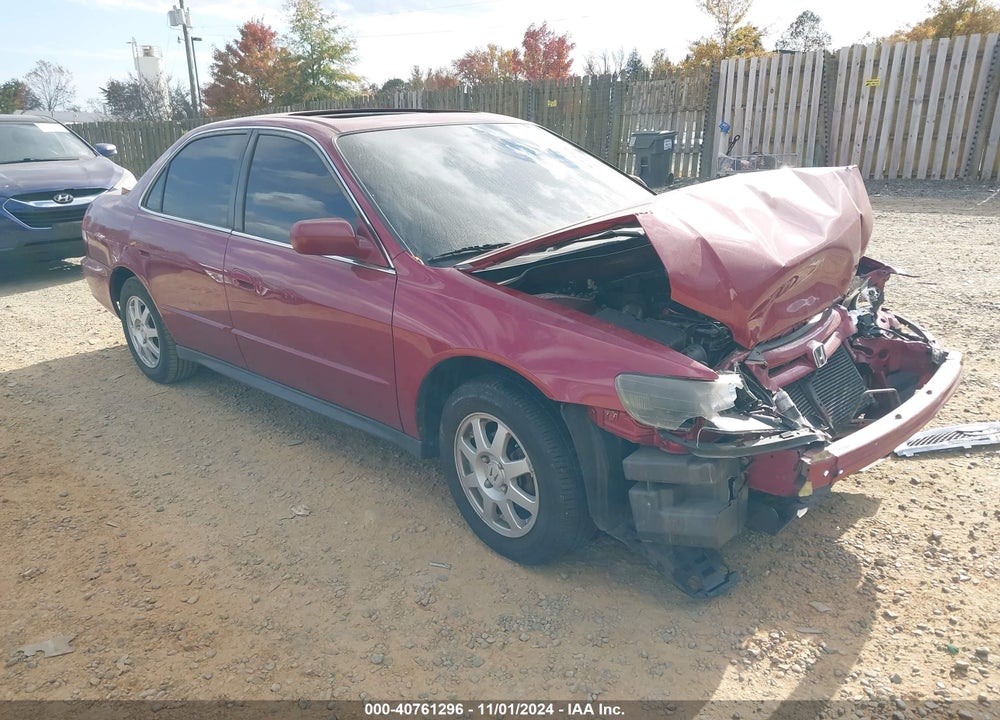 2002 HONDA ACCORD 2.3 SE VIN: JHMCG56792C030334