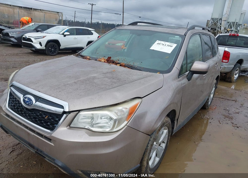 2015 SUBARU FORESTER 2.5I LIMITED VIN: JF2SJAKCXFH531186