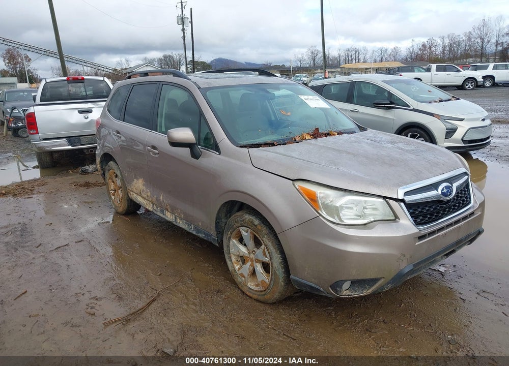 2015 SUBARU FORESTER 2.5I LIMITED VIN: JF2SJAKCXFH531186