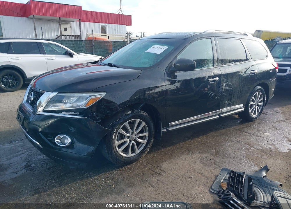 2014 NISSAN PATHFINDER SL VIN: 5N1AR2MM7EC656846