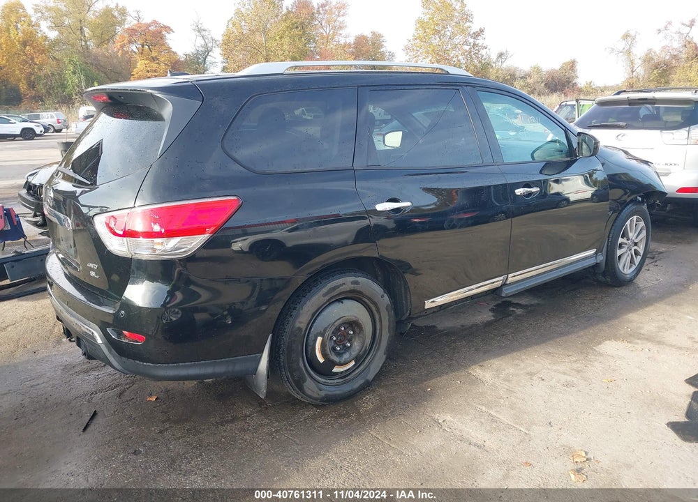 2014 NISSAN PATHFINDER SL VIN: 5N1AR2MM7EC656846