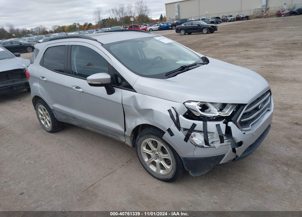 2018 FORD ECOSPORT SE VIN: MAJ3P1TE5JC161018