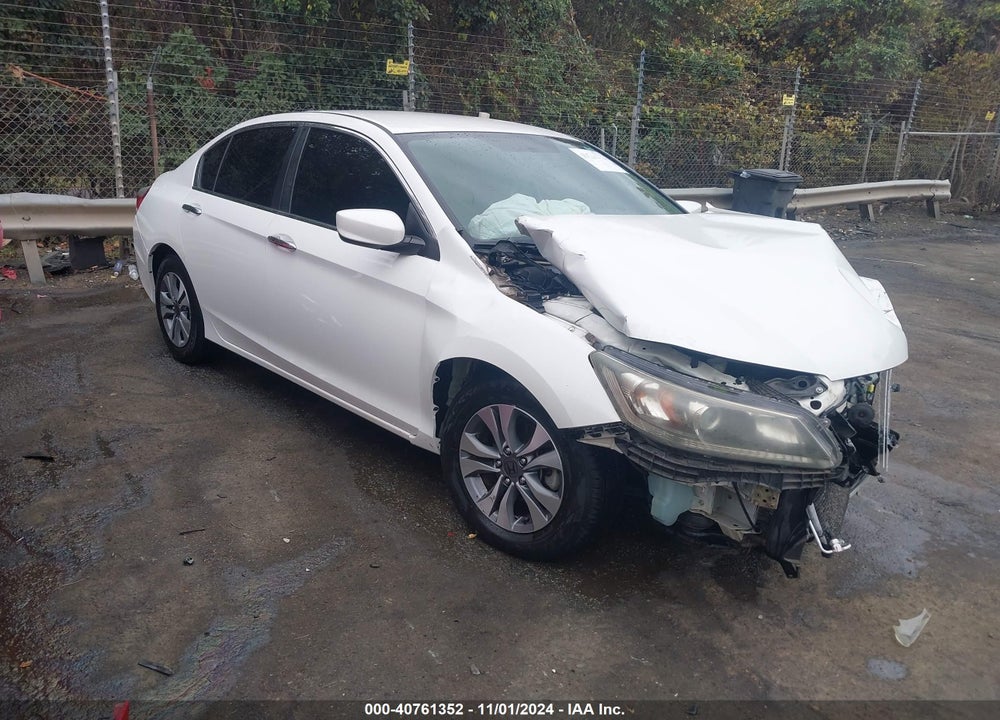 2013 HONDA ACCORD LX VIN: 1HGCR2F36DA256774