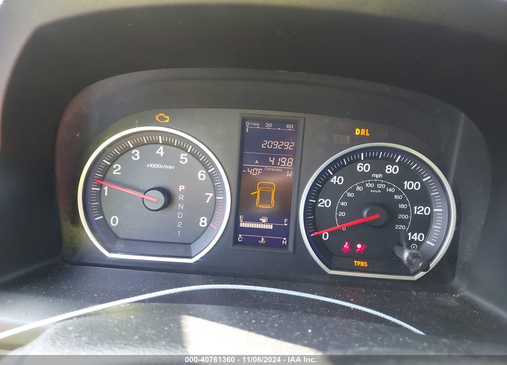 2011 HONDA CR-V EX-L VIN: 5J6RE3H76BL000866