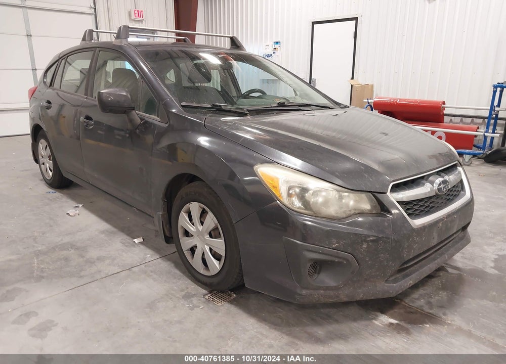 2012 SUBARU IMPREZA 2.0I VIN: JF1GPAA65CH212942