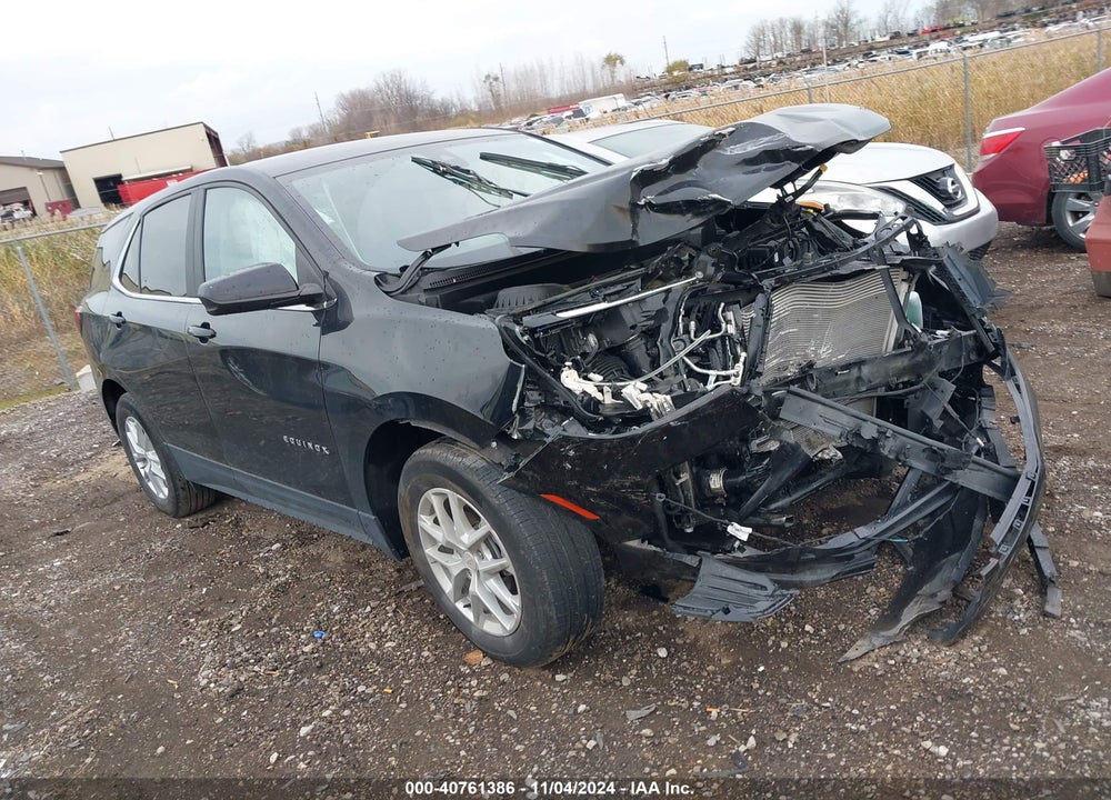 2022 CHEVROLET EQUINOX FWD LT VIN: 3GNAXKEV2NL151407