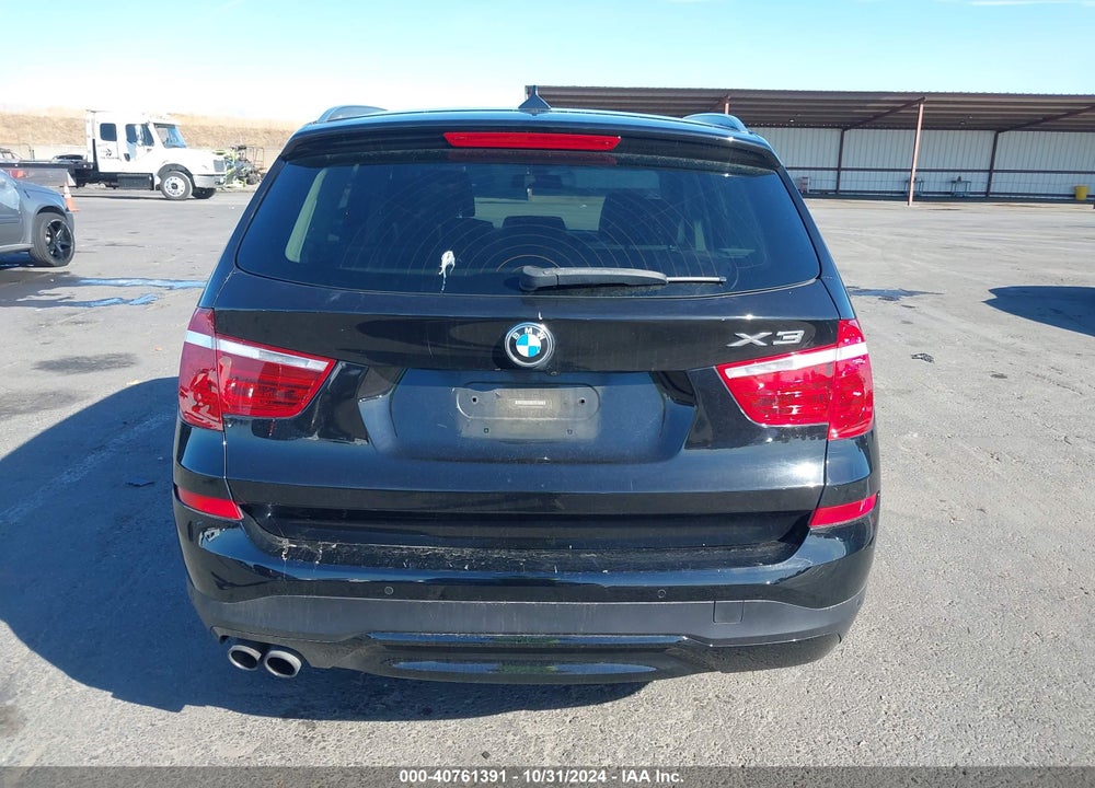 2016 BMW X3 XDRIVE28I VIN: 5UXWX9C53G0D78326