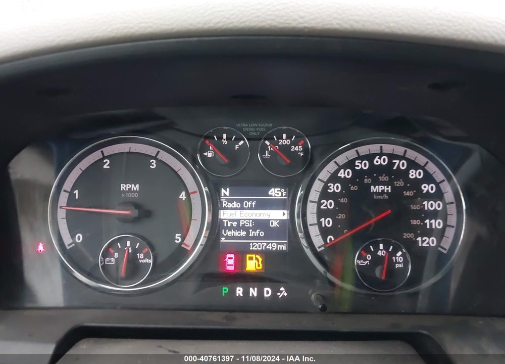 2012 RAM 2500 SLT VIN: 3C6UD5DL7CG324920