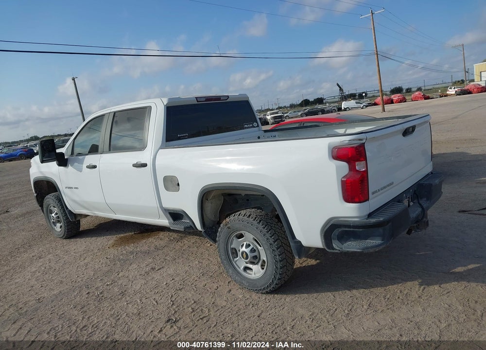 2020 CHEVROLET SILVERADO 2500HD 4WD STANDARD BED WT VIN: 1GC1YLEY8LF194453