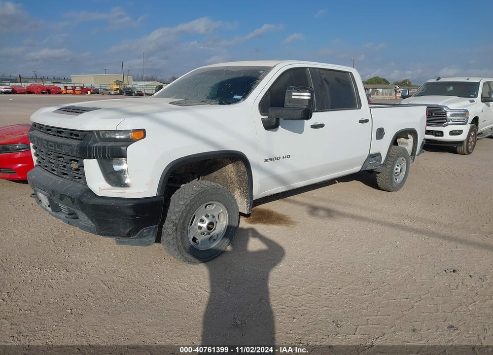 2020 CHEVROLET SILVERADO 2500HD 4WD STANDARD BED WT VIN: 1GC1YLEY8LF194453