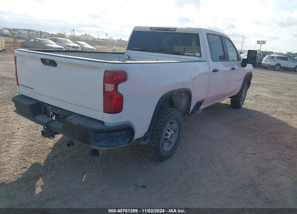 2020 CHEVROLET SILVERADO 2500HD 4WD STANDARD BED WT VIN: 1GC1YLEY8LF194453