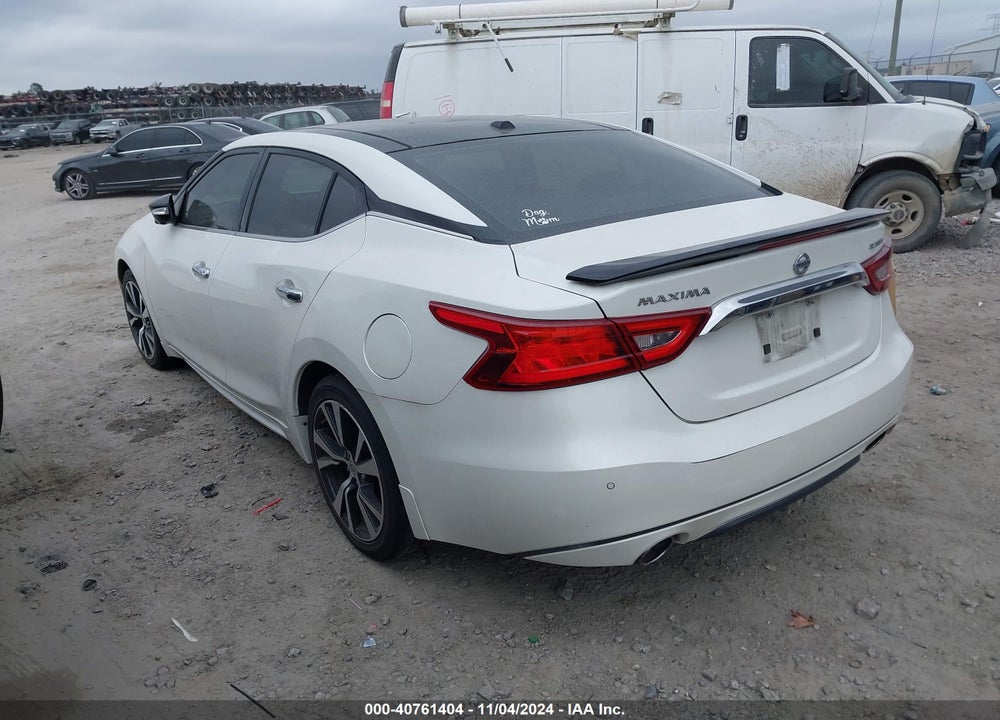 2016 NISSAN MAXIMA 3.5 PLATINUM VIN: 1N4AA6AP7GC430655