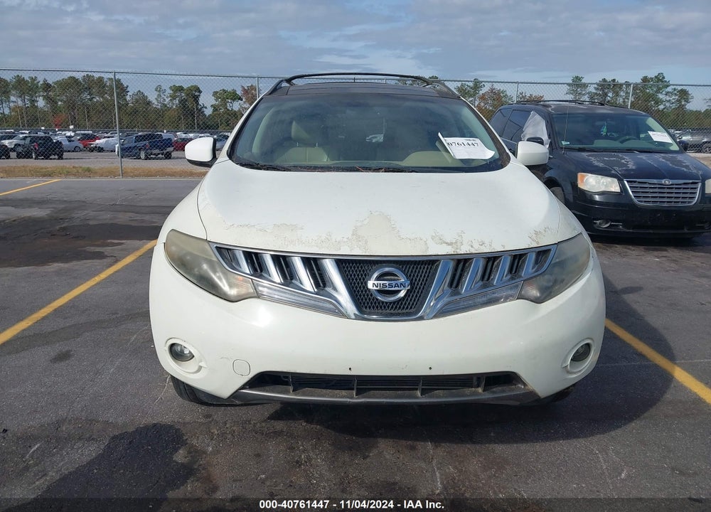 2009 NISSAN MURANO LE VIN: JN8AZ18W79W145074