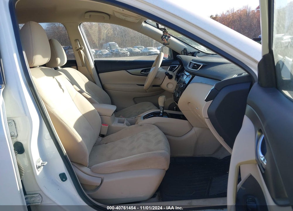 2015 NISSAN ROGUE SV VIN: 5N1AT2MT5FC884614
