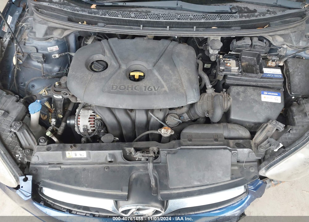 2013 HYUNDAI ELANTRA GLS VIN: KMHDH4AE7DU740179