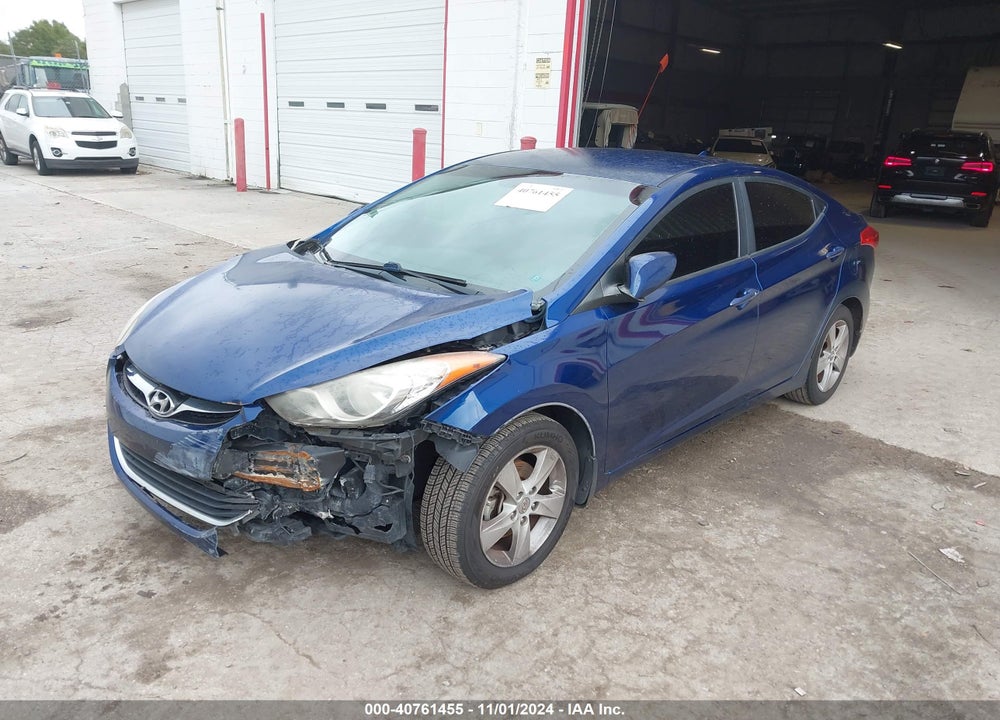 2013 HYUNDAI ELANTRA GLS VIN: KMHDH4AE7DU740179