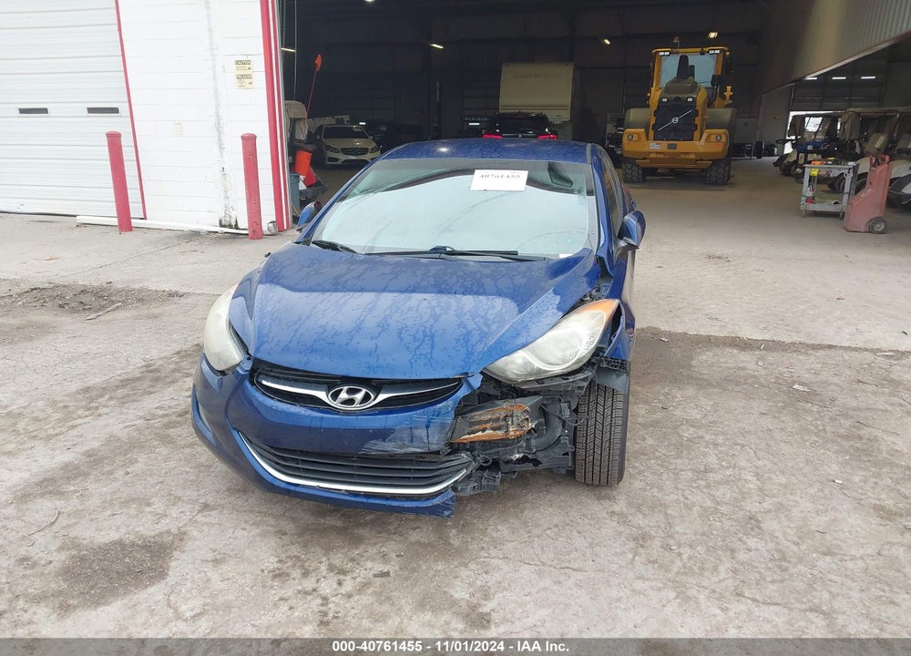 2013 HYUNDAI ELANTRA GLS VIN: KMHDH4AE7DU740179