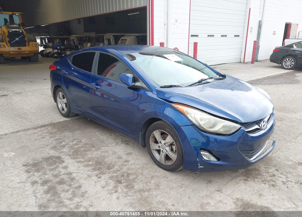 2013 HYUNDAI ELANTRA GLS VIN: KMHDH4AE7DU740179