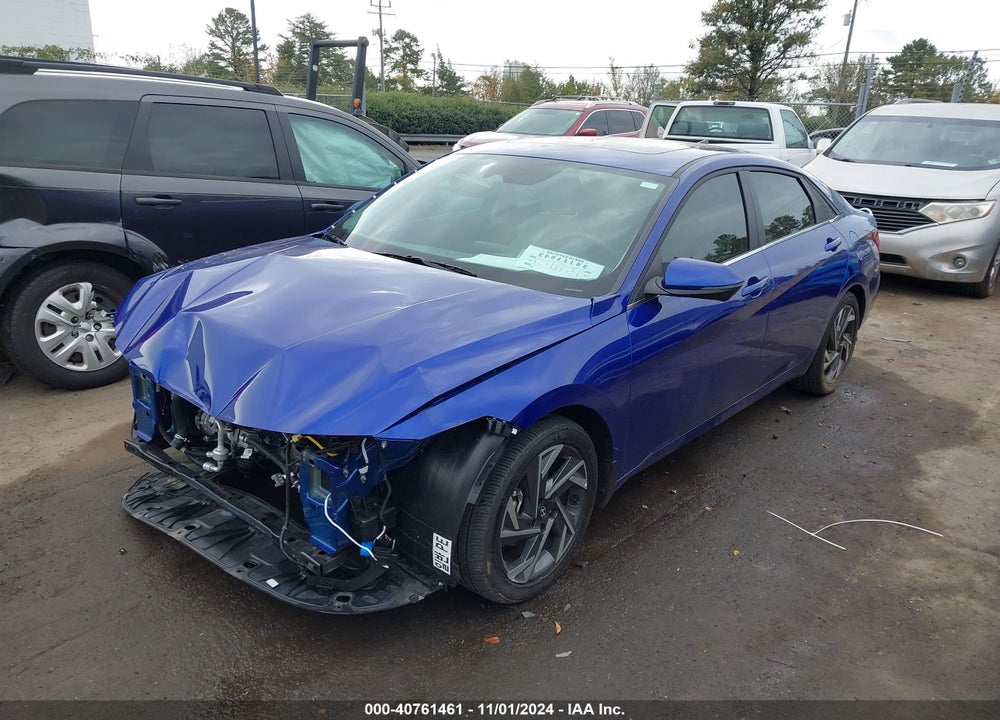 2024 HYUNDAI ELANTRA LIMITED VIN: KMHLP4DG4RU661779