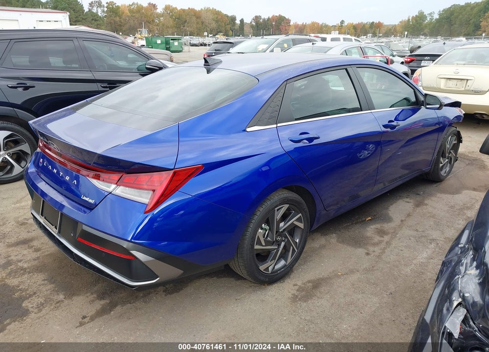 2024 HYUNDAI ELANTRA LIMITED VIN: KMHLP4DG4RU661779