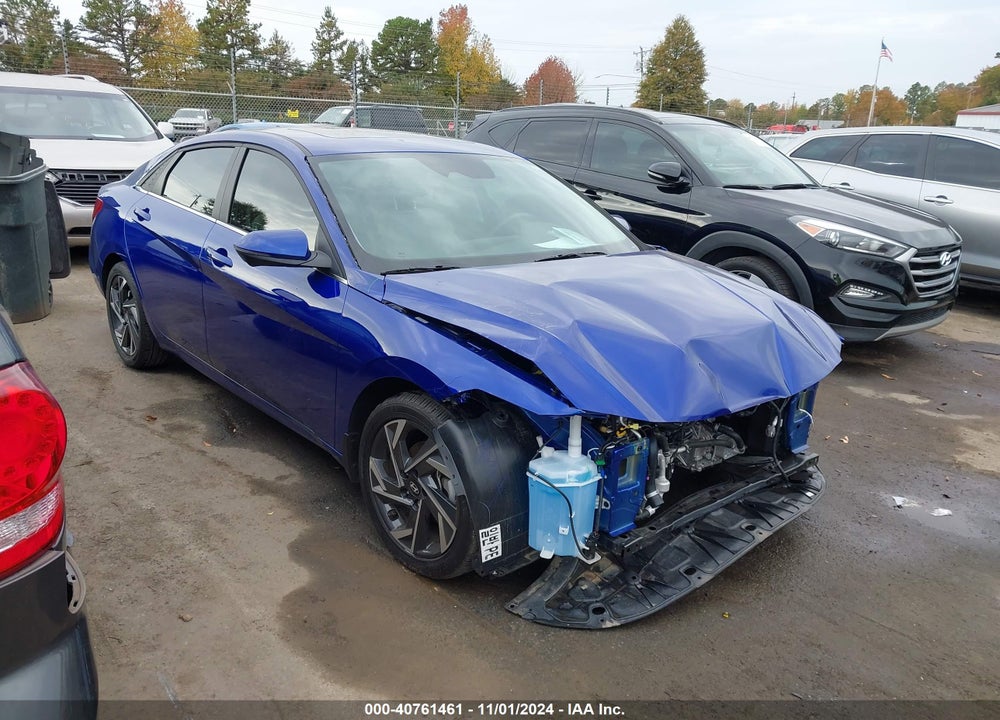 2024 HYUNDAI ELANTRA LIMITED VIN: KMHLP4DG4RU661779