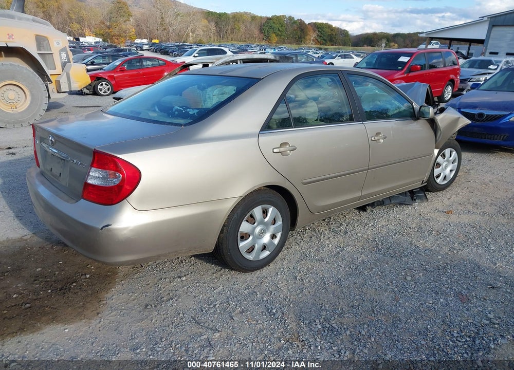 2002 TOYOTA CAMRY LE VIN: JTDBE32KX20064088