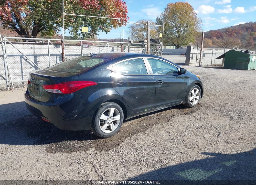 2011 HYUNDAI ELANTRA GLS VIN: 5NPDH4AE7BH049780