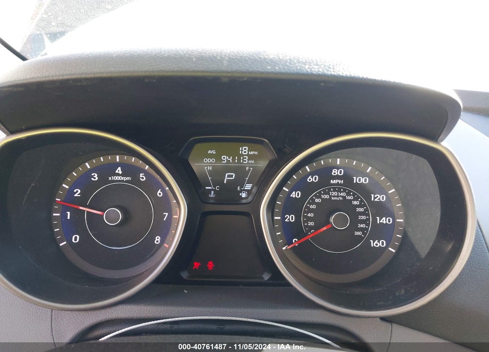 2011 HYUNDAI ELANTRA GLS VIN: 5NPDH4AE7BH049780
