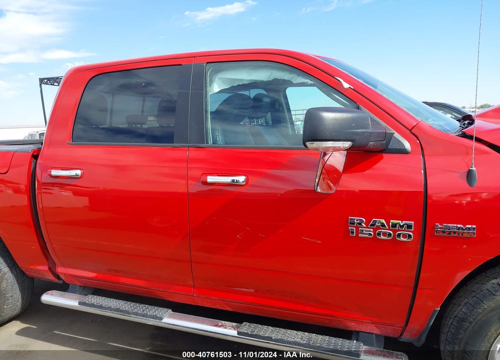 2017 RAM 1500 BIG HORN 4X4 5'7 BOX VIN: 1C6RR7LT9HS621627