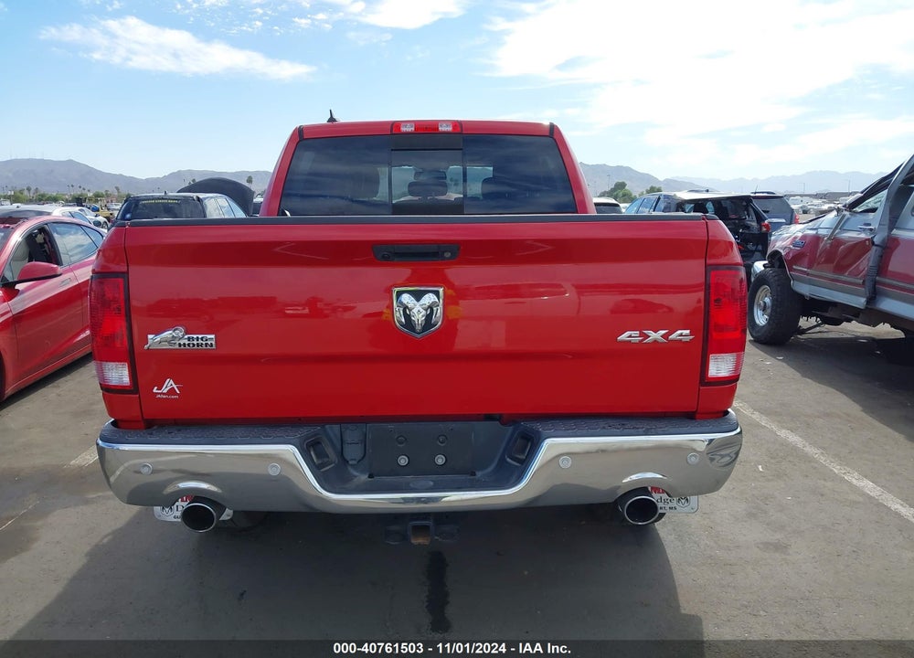 2017 RAM 1500 BIG HORN 4X4 5'7 BOX VIN: 1C6RR7LT9HS621627