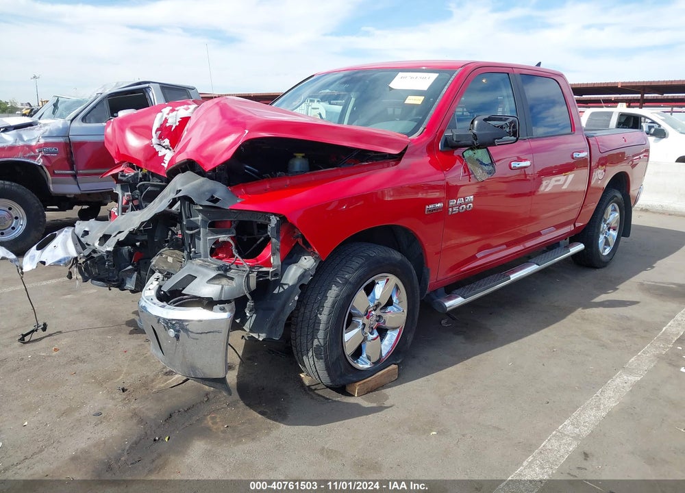 2017 RAM 1500 BIG HORN 4X4 5'7 BOX VIN: 1C6RR7LT9HS621627