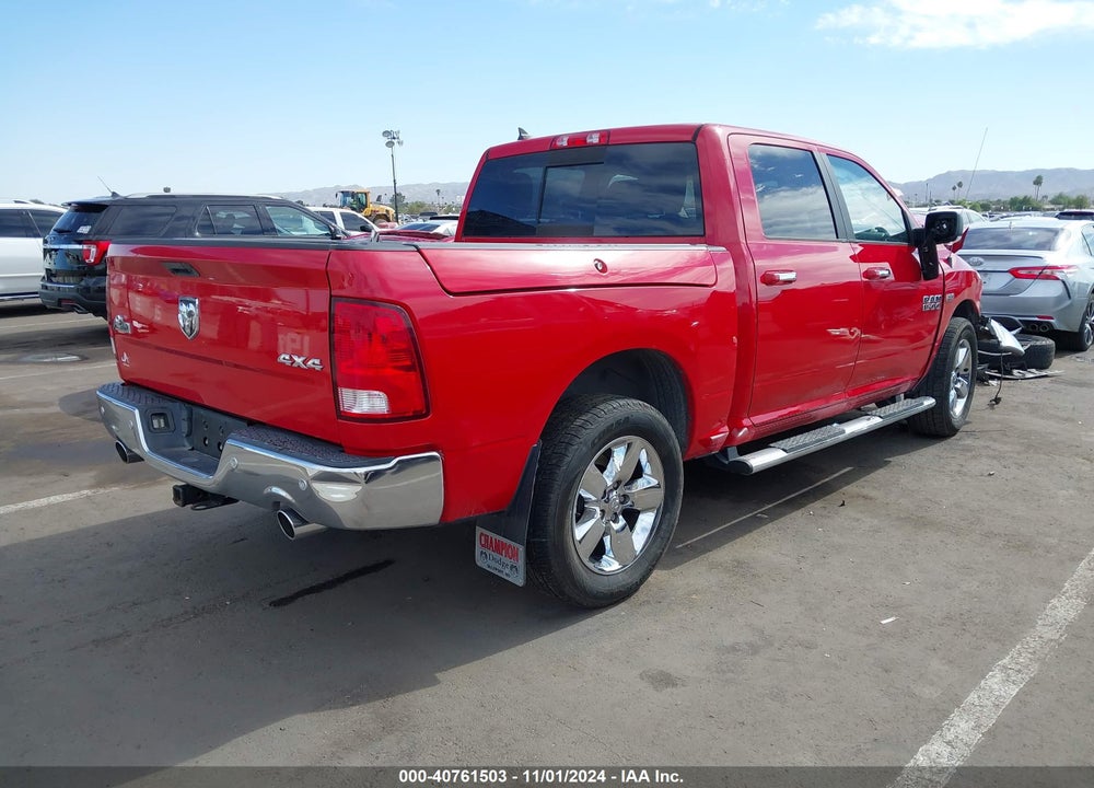 2017 RAM 1500 BIG HORN 4X4 5'7 BOX VIN: 1C6RR7LT9HS621627