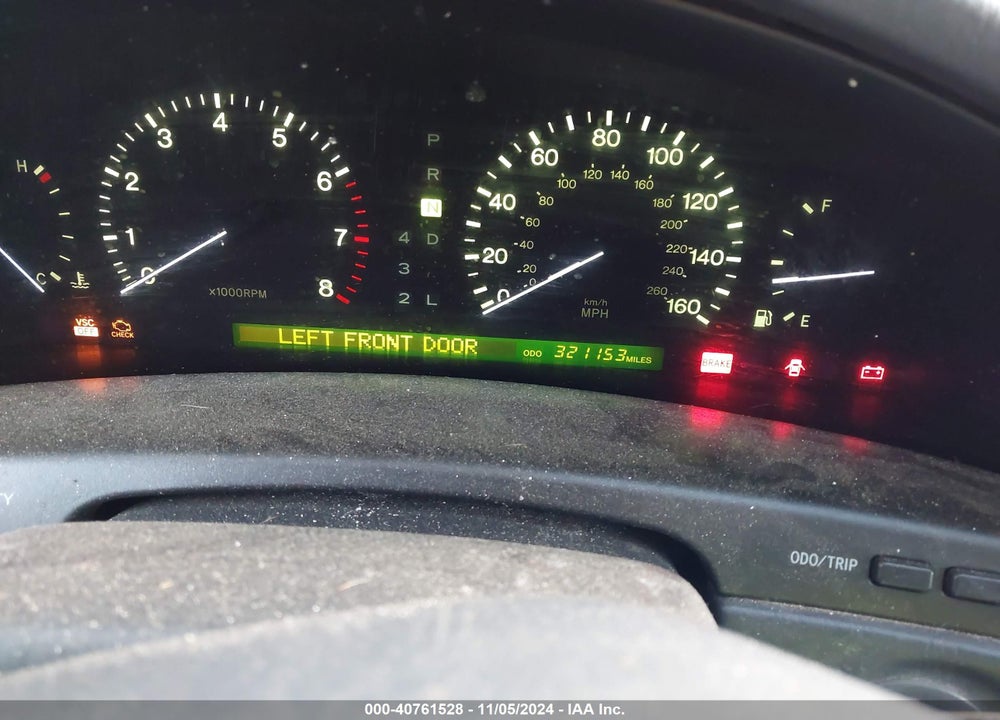 1999 LEXUS LS 400 VIN: JT8BH28F4X0159019