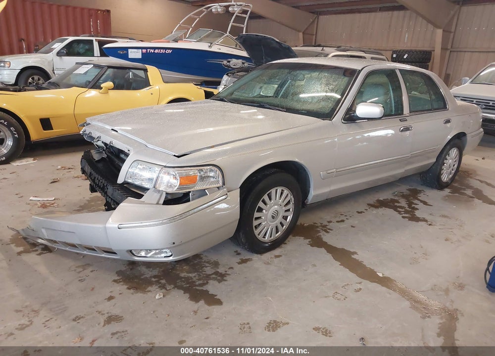 2008 MERCURY GRAND MARQUIS LS VIN: 2MEHM75V78X601518