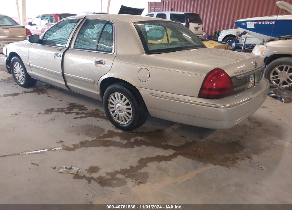 2008 MERCURY GRAND MARQUIS LS VIN: 2MEHM75V78X601518