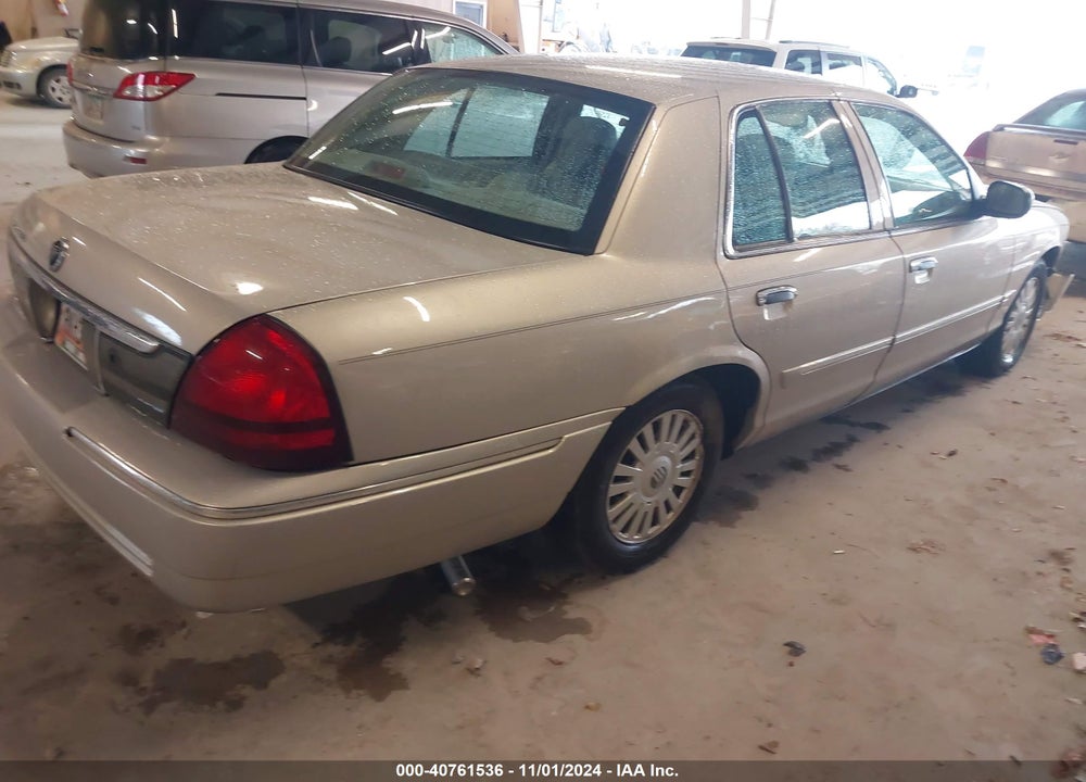 2008 MERCURY GRAND MARQUIS LS VIN: 2MEHM75V78X601518