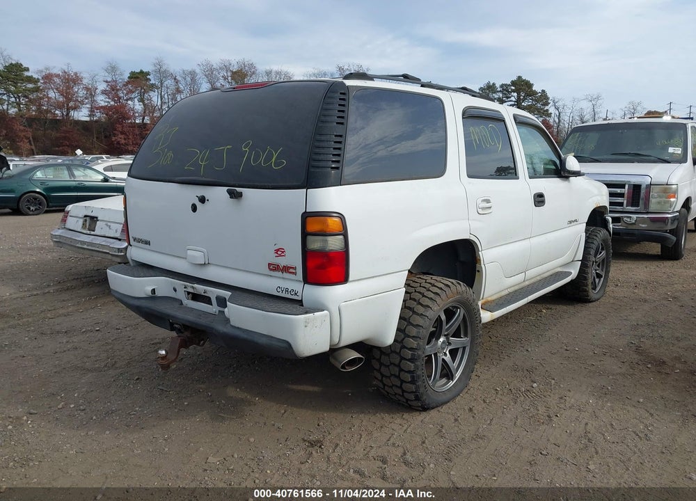 2004 GMC YUKON VIN: 1GKEK63U64J158848