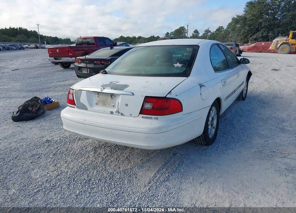 2000 MERCURY SABLE LS PREMIUM VIN: 1MEFM55S4YG605033