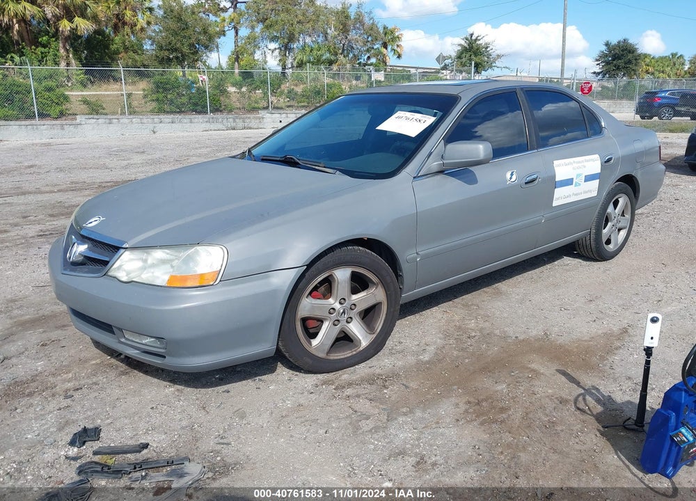 2002 ACURA TL 3.2 TYPE S VIN: 19UUA56872A008975
