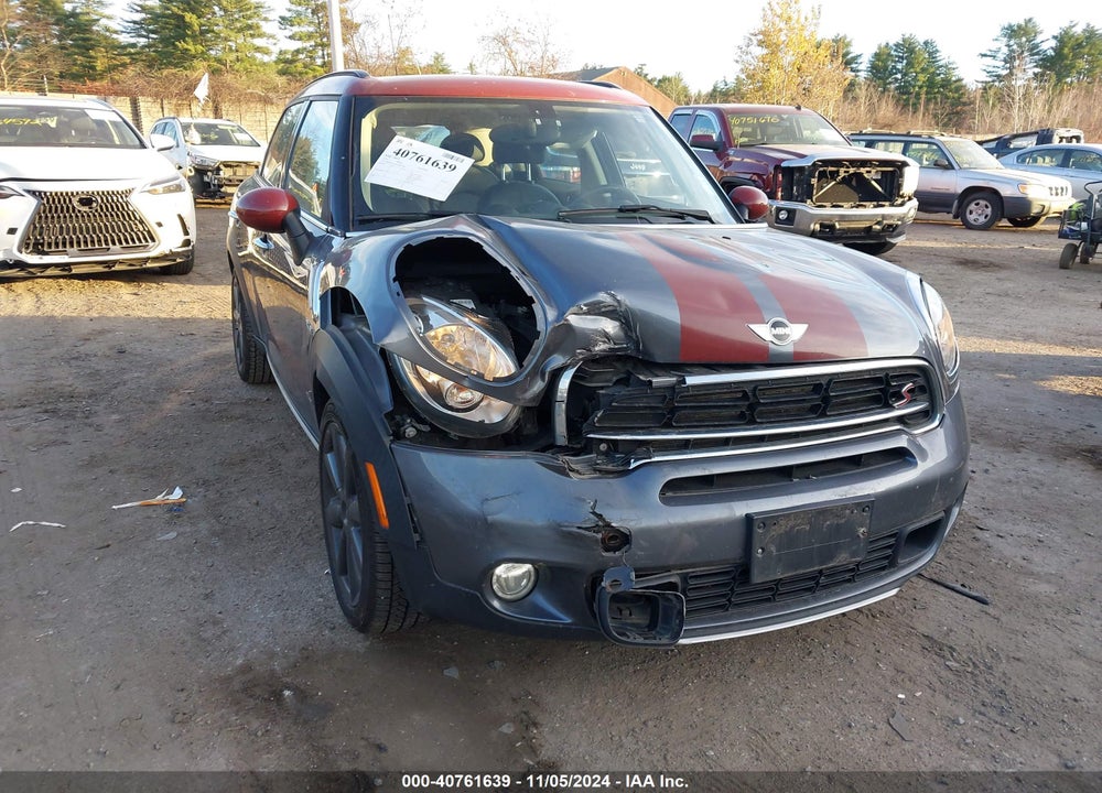 2016 MINI COUNTRYMAN COOPER S VIN: WMWZC5C5XGWU02096