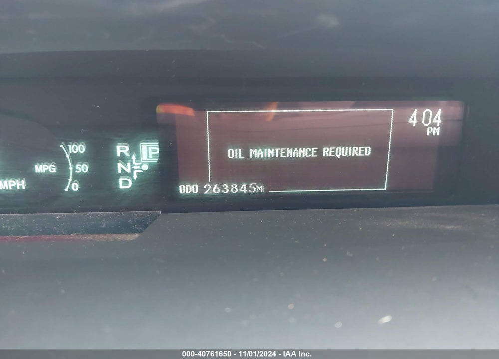 2010 TOYOTA PRIUS II VIN: JTDKN3DU5A0005799