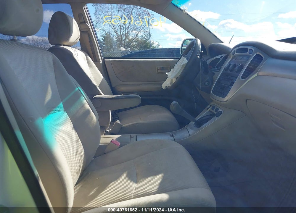 2007 TOYOTA HIGHLANDER V6 VIN: JTEEP21A170217468