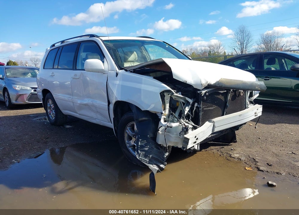 2007 TOYOTA HIGHLANDER V6 VIN: JTEEP21A170217468