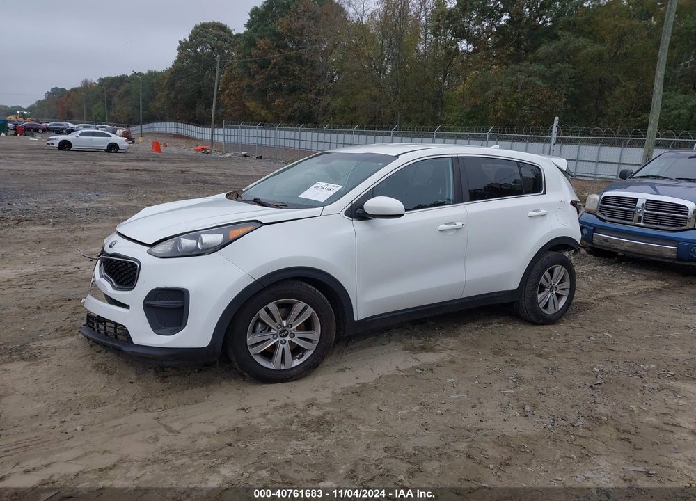 2017 KIA SPORTAGE LX VIN: KNDPM3AC8H7102730