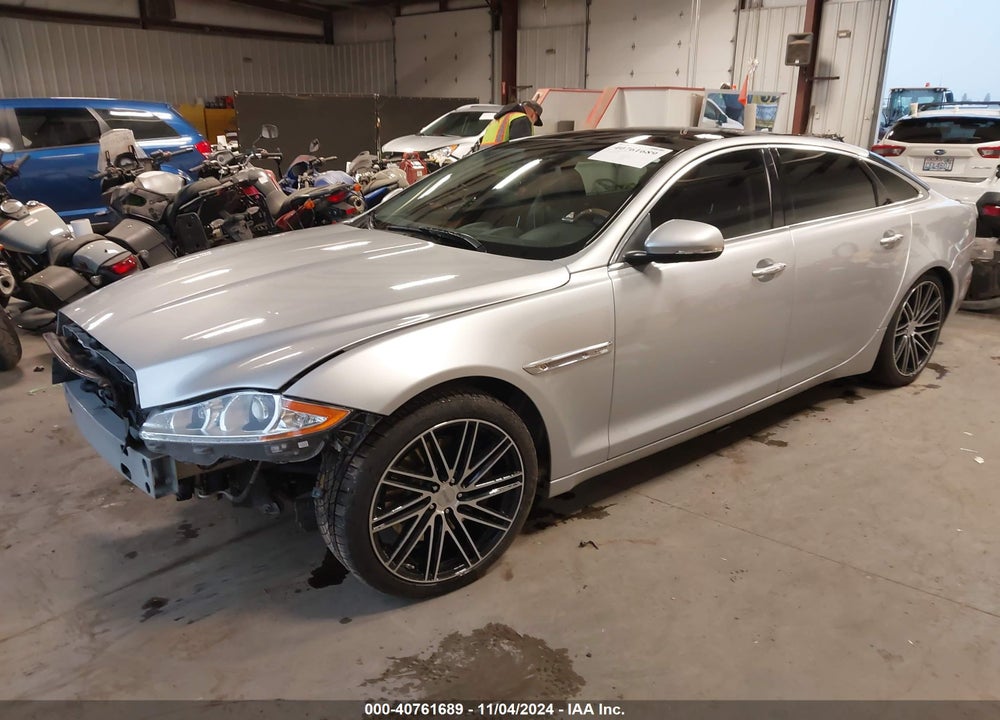 2013 JAGUAR XJ XJL PORTFOLIO VIN: SAJWJ2GD9D8V47675