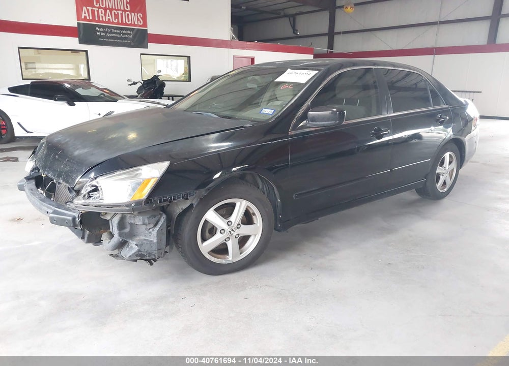 2005 HONDA ACCORD 2.4 EX VIN: 1HGCM567X5A063130