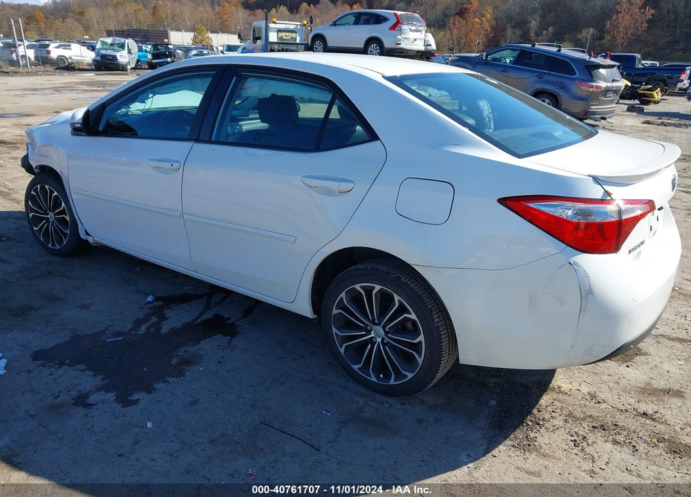2014 TOYOTA COROLLA S PLUS VIN: 2T1BURHE5EC040136