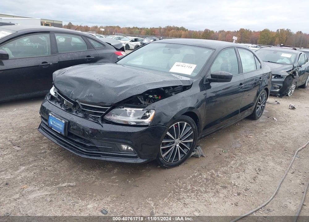 2016 VOLKSWAGEN JETTA 1.8T SPORT VIN: 3VWD17AJ7GM237569