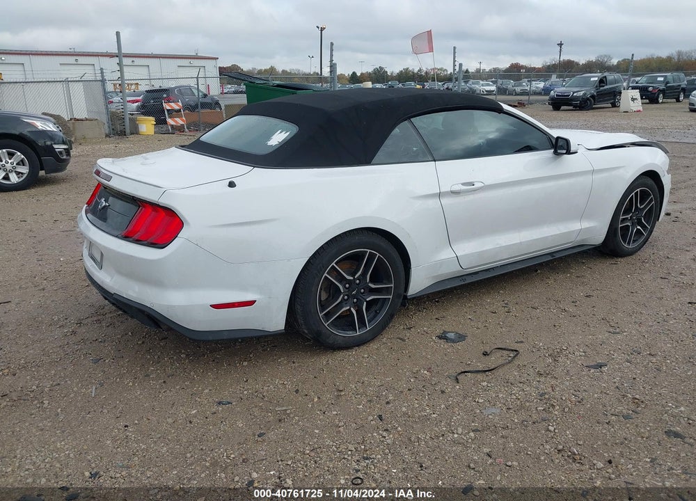 2021 FORD MUSTANG ECOBOOST PREMIUM VIN: 1FATP8UH8M5122384