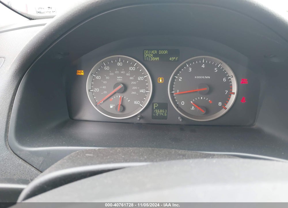 2006 VOLVO V50 T5 VIN: YV1MJ682762183010